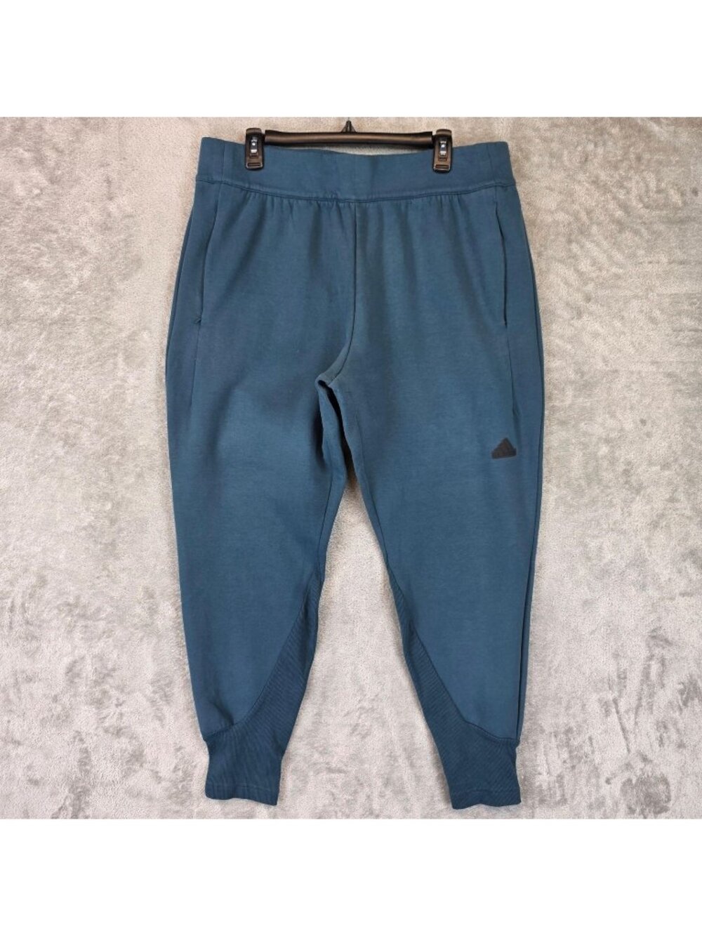 Adidas Pants Mens XL Blue AEROREADY ZNE Joggers Elastic Waist Pockets Athletic